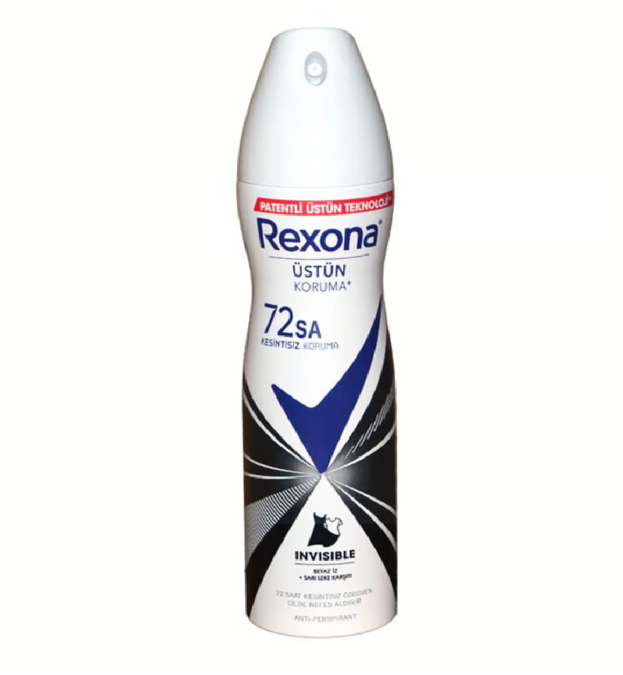 Rexona Kadın Invisible Black White Deodorant 150 ml