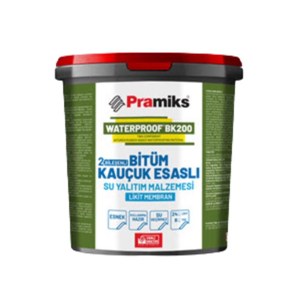 PRAMİKS BİTÜM KAUÇUK ESASLI LİKİT MEMBRAN 2K
