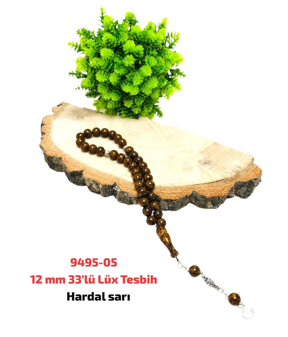 12 mm 33'lü Lüks Tesbih