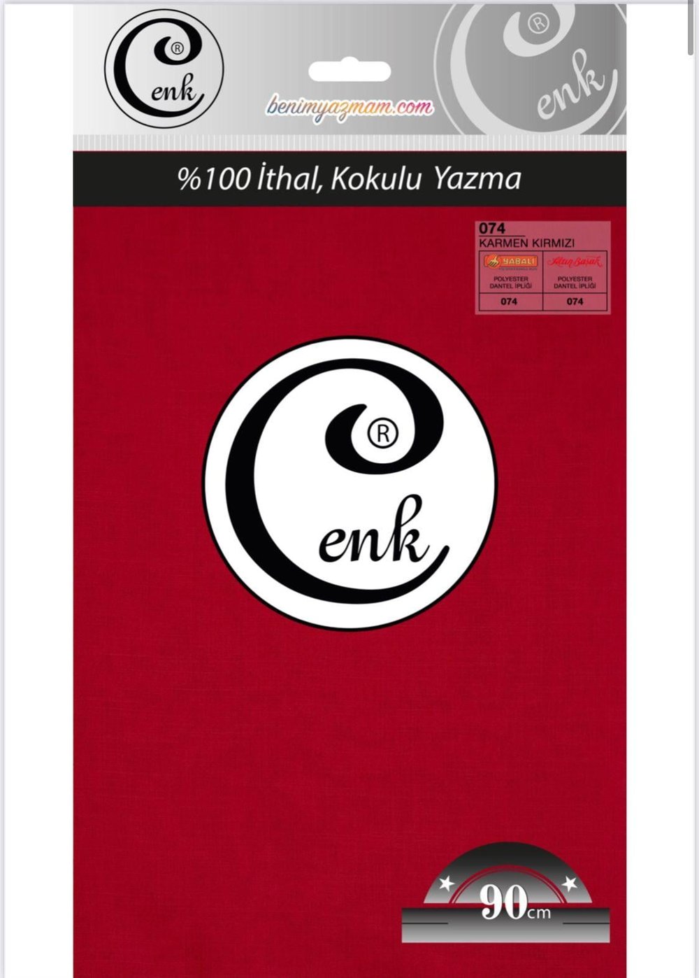 3009 90 CM DÜZ CENK YAZMA