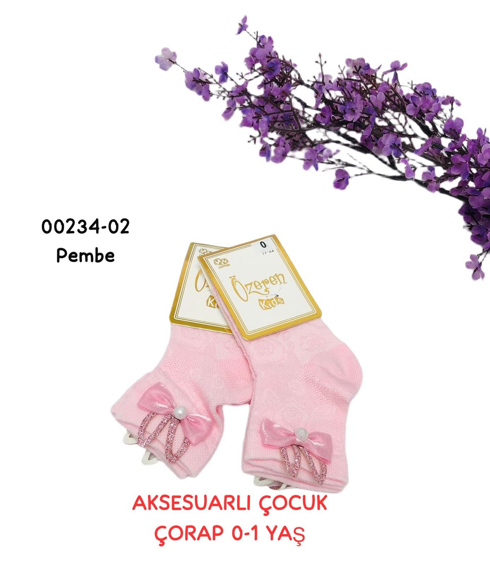 Aksesuarlı Çocuk Çorap