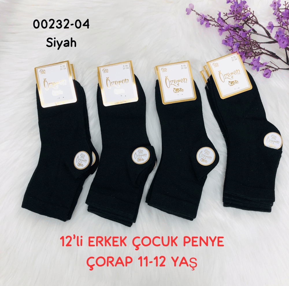 Erkek Çocuk Penye Çorap