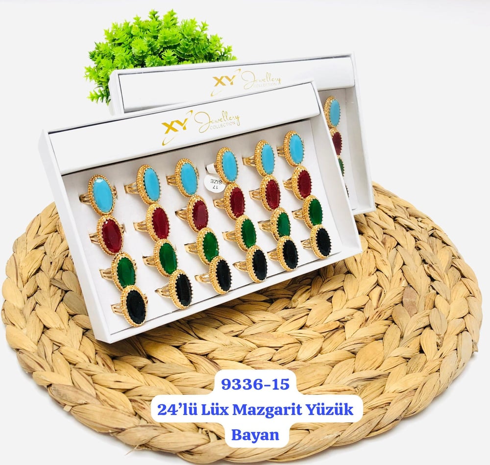 Lüks Mazgarit Yüzük