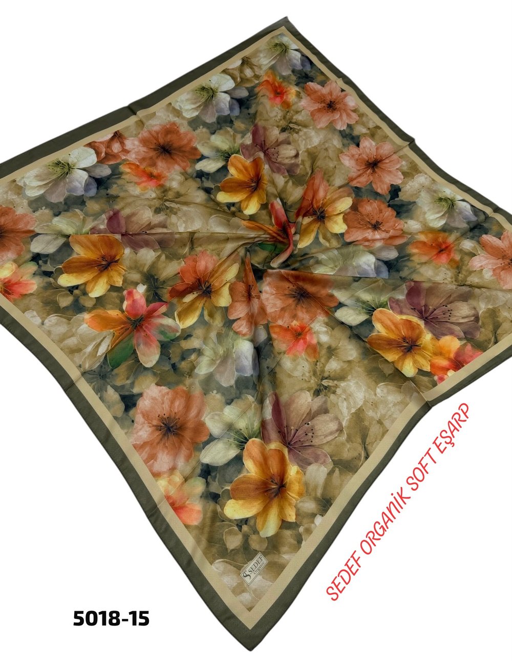 Sedef Organik Soft Eşarp