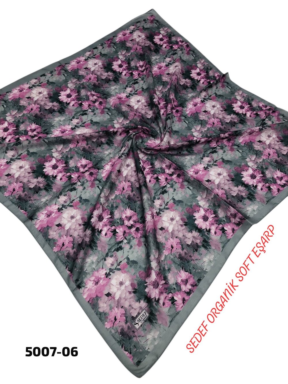 Sedef Organik Soft Eşarp