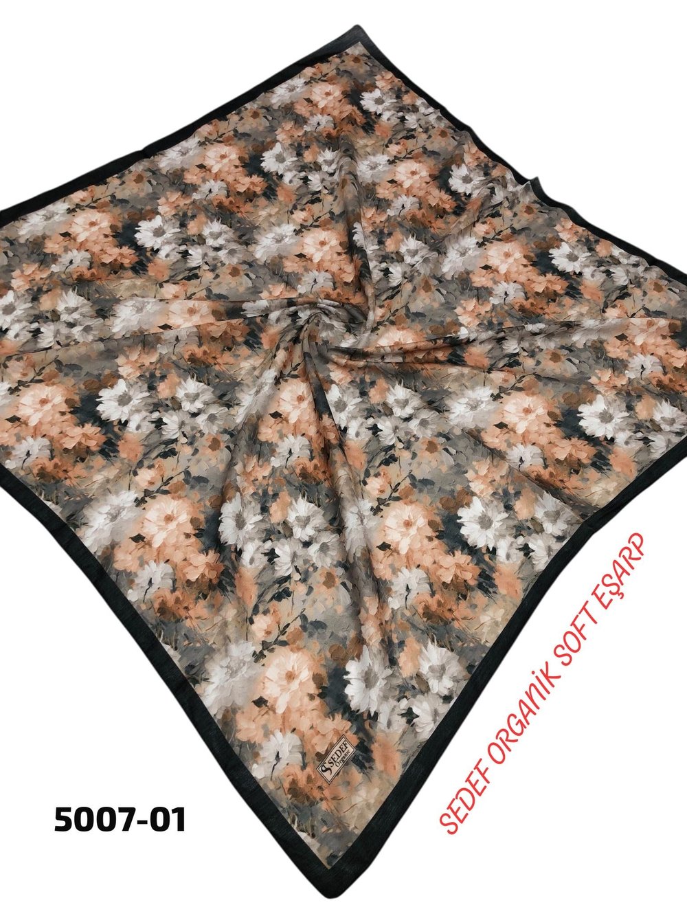 Sedef Organik Soft Eşarp