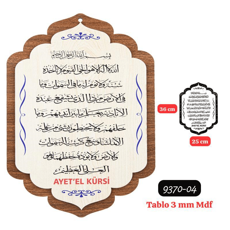 Tablo 3mm Mdf