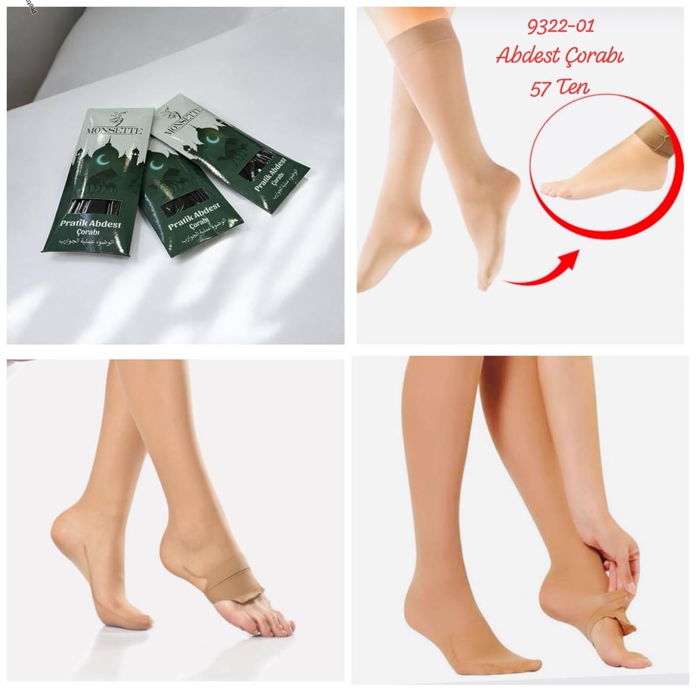 9322 Abdest Çorabı