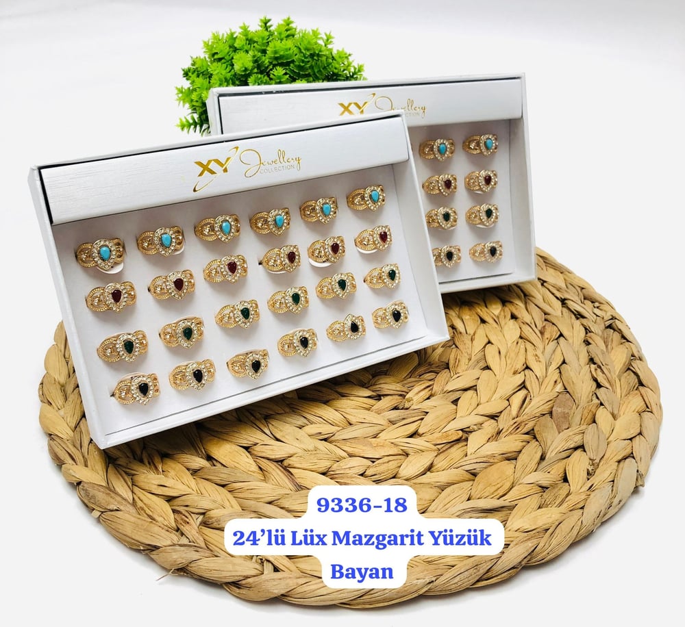 Lüks Mazgarit Yüzük