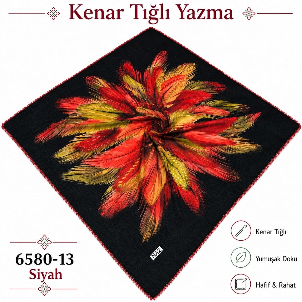 Kenar Tığlı Yazma