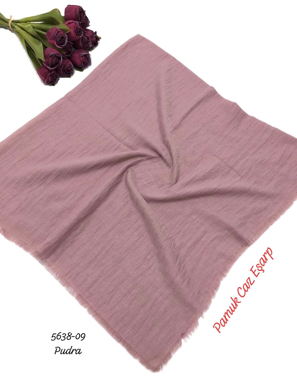 5638 Pamuk Caz Eşarp