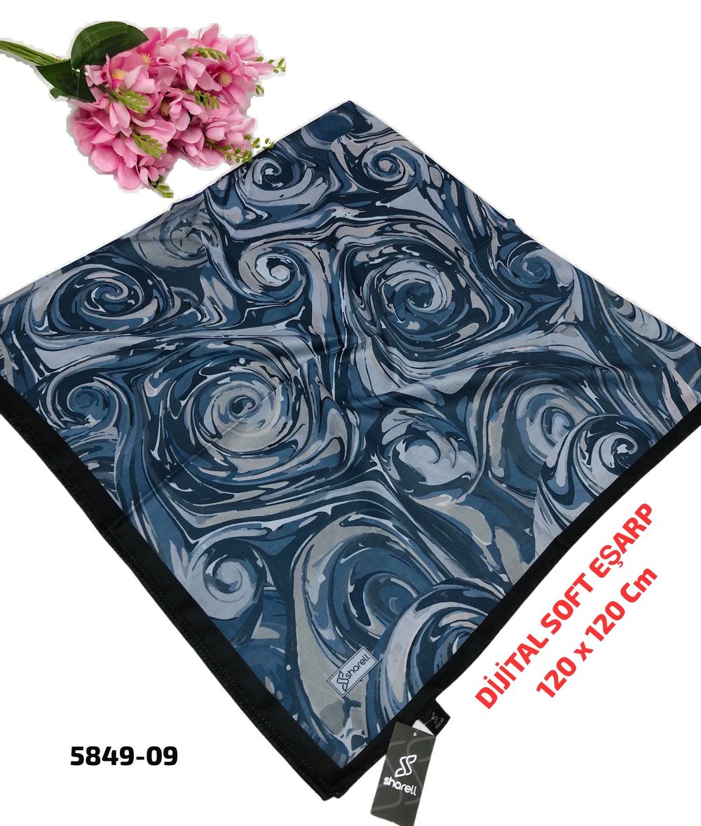 Dijital Soft Eşarp 120cm