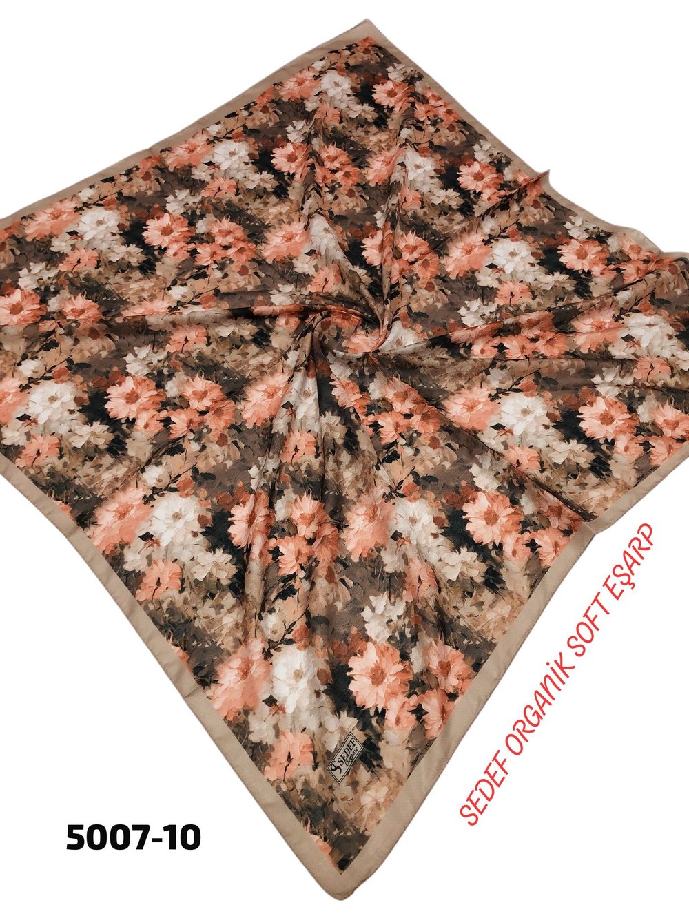 Sedef Organik Soft Eşarp