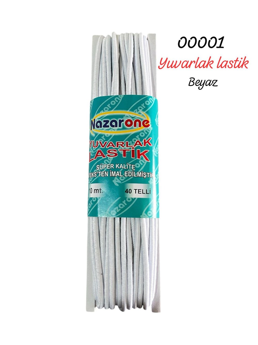 00001 Lastik Yuvarlak 10 Mt