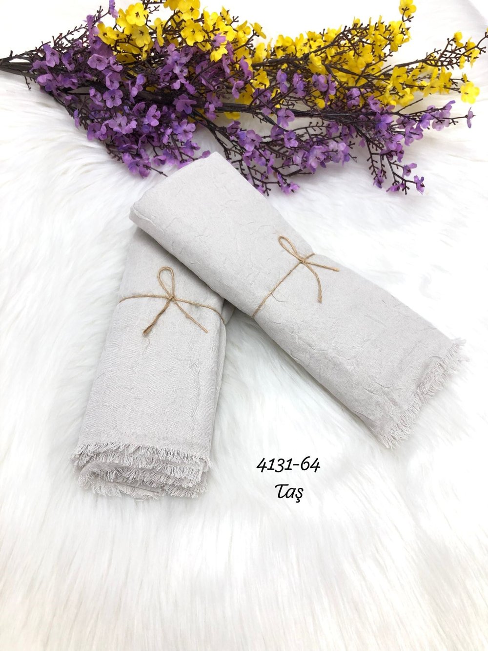 4131 Lüks Bambu Kraş Şal