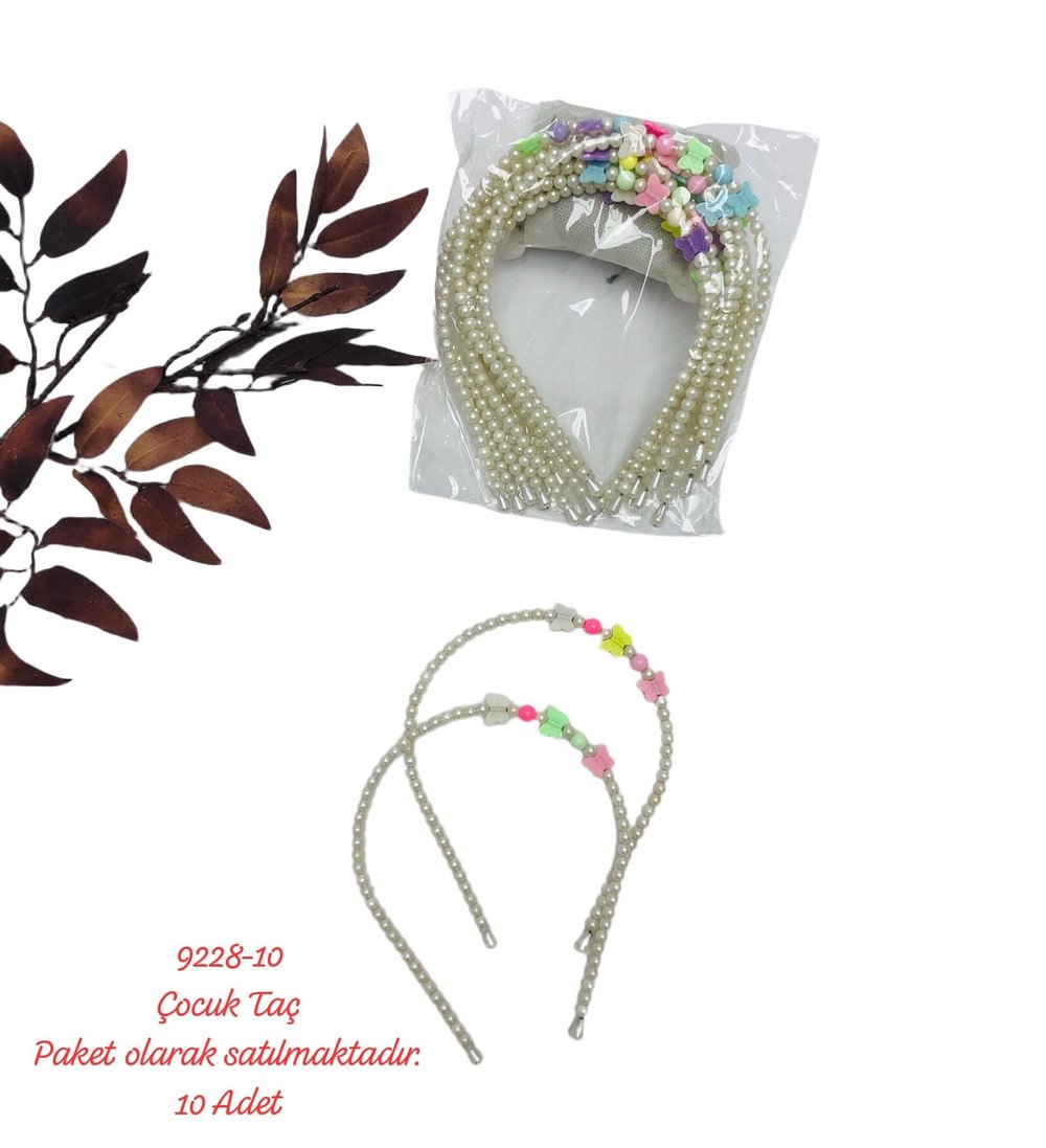 9228 Çocuk Taç (10'lu Paket)