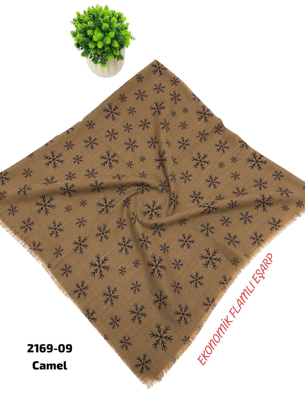 Ekonomik Flamlı Eşarp