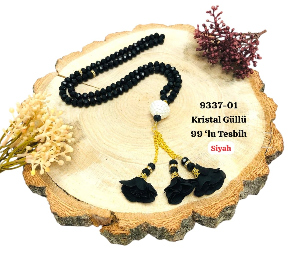 Kristal Güllü 99'lu Tesbih