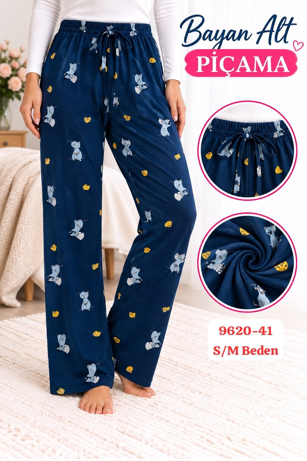 Milan Alt Pijama Lüks