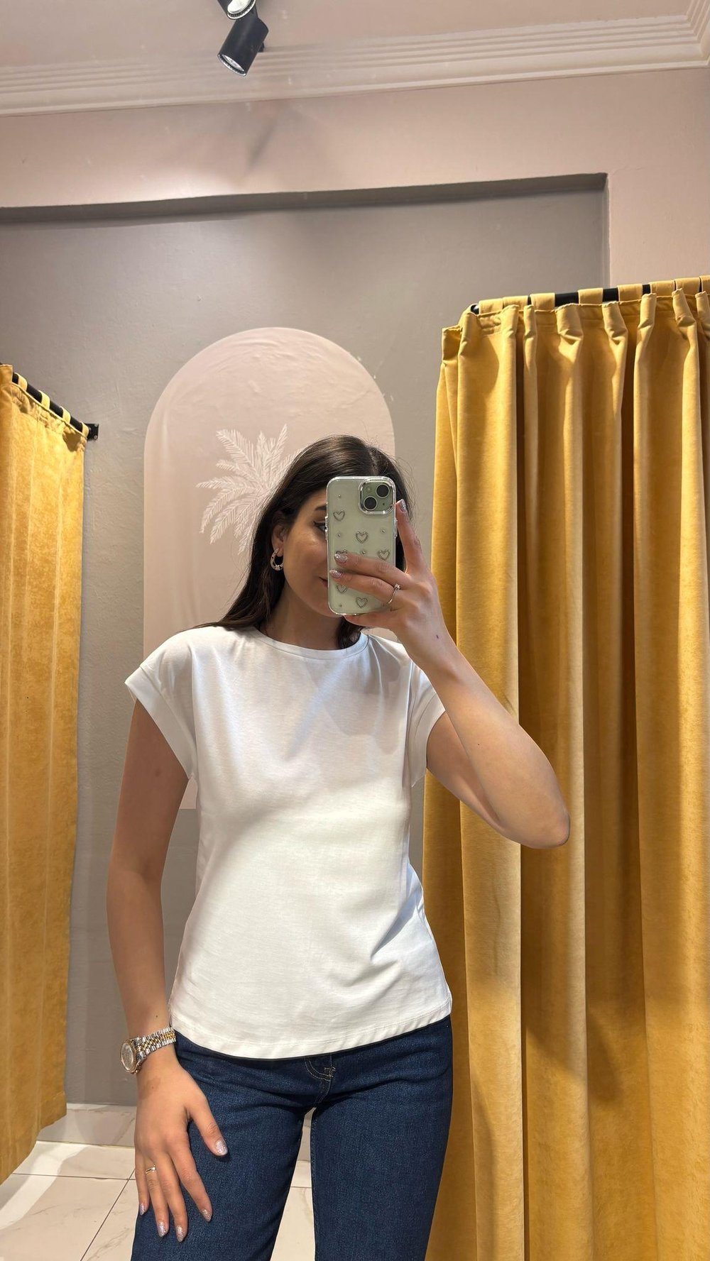 DLVN BEYAZ T-SHİRT