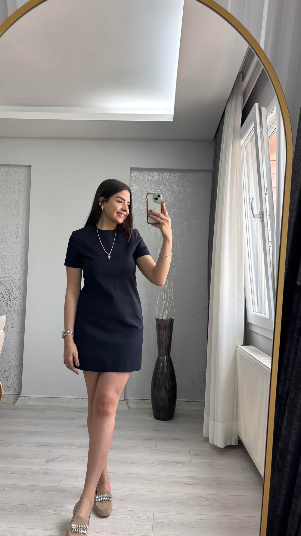 DLVN LACİVERT ELBİSE 