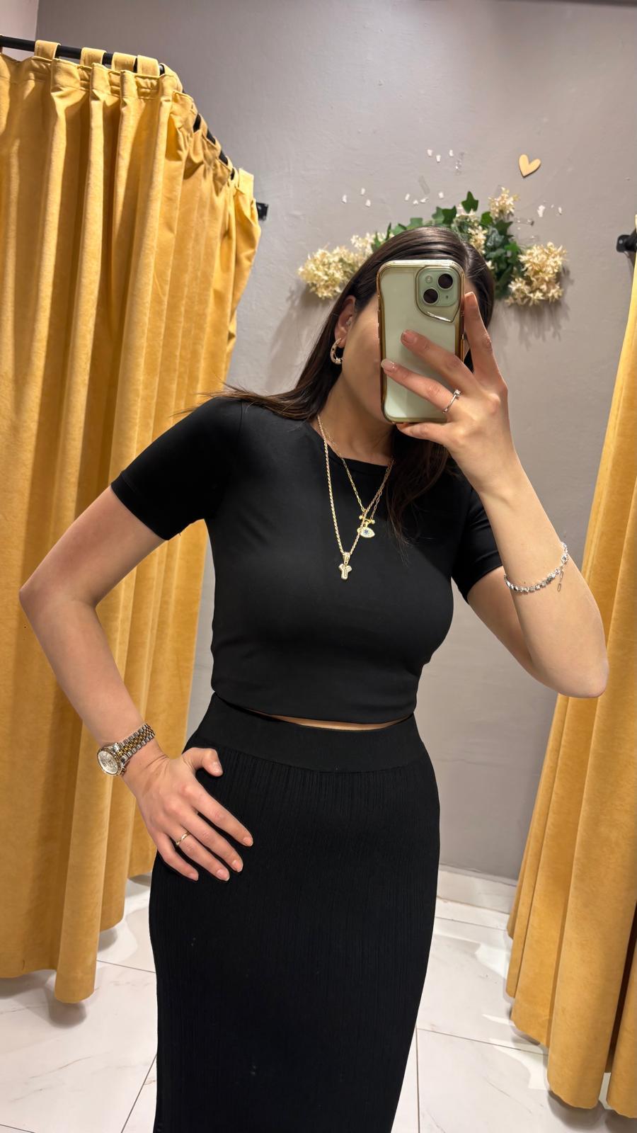 DLVN SİYAH CROP