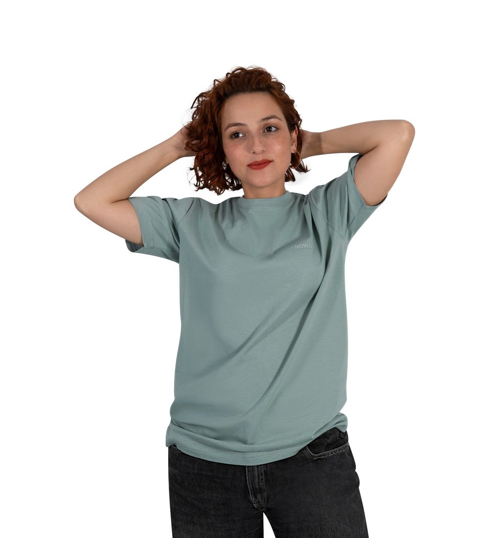 Mint Yeşili İz Günlüğü Tshirt
