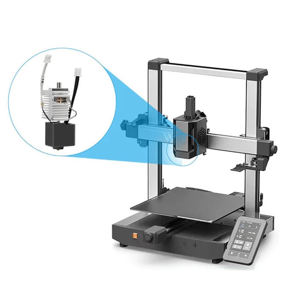 Anycubic Kobra 3 Full Hotend Seti Soğutucu Gövde Dahil(Pirinç Nozzle)