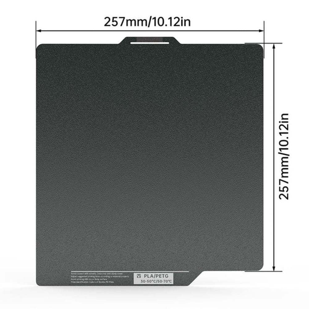 BIGTREETECH Panda Cryo Grip Pütürlü Pei X1-P1-A1 Uyumlu Çift Taraflı Baskı Yüzeyi-257x257