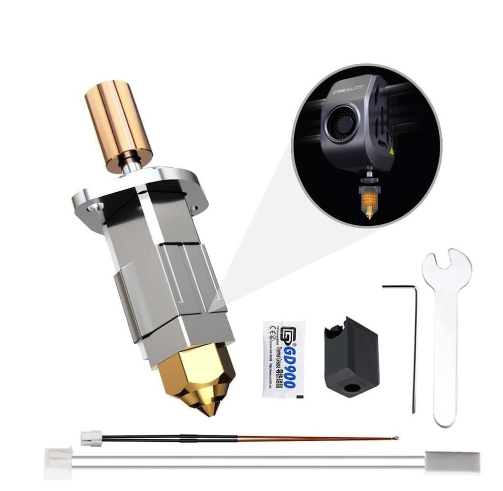 Creality K1-K1 Max Sprite Extruder(CR-M4) Geliştirilmiş Hotend Seti(Mk8 Nozzle Uyumlu)