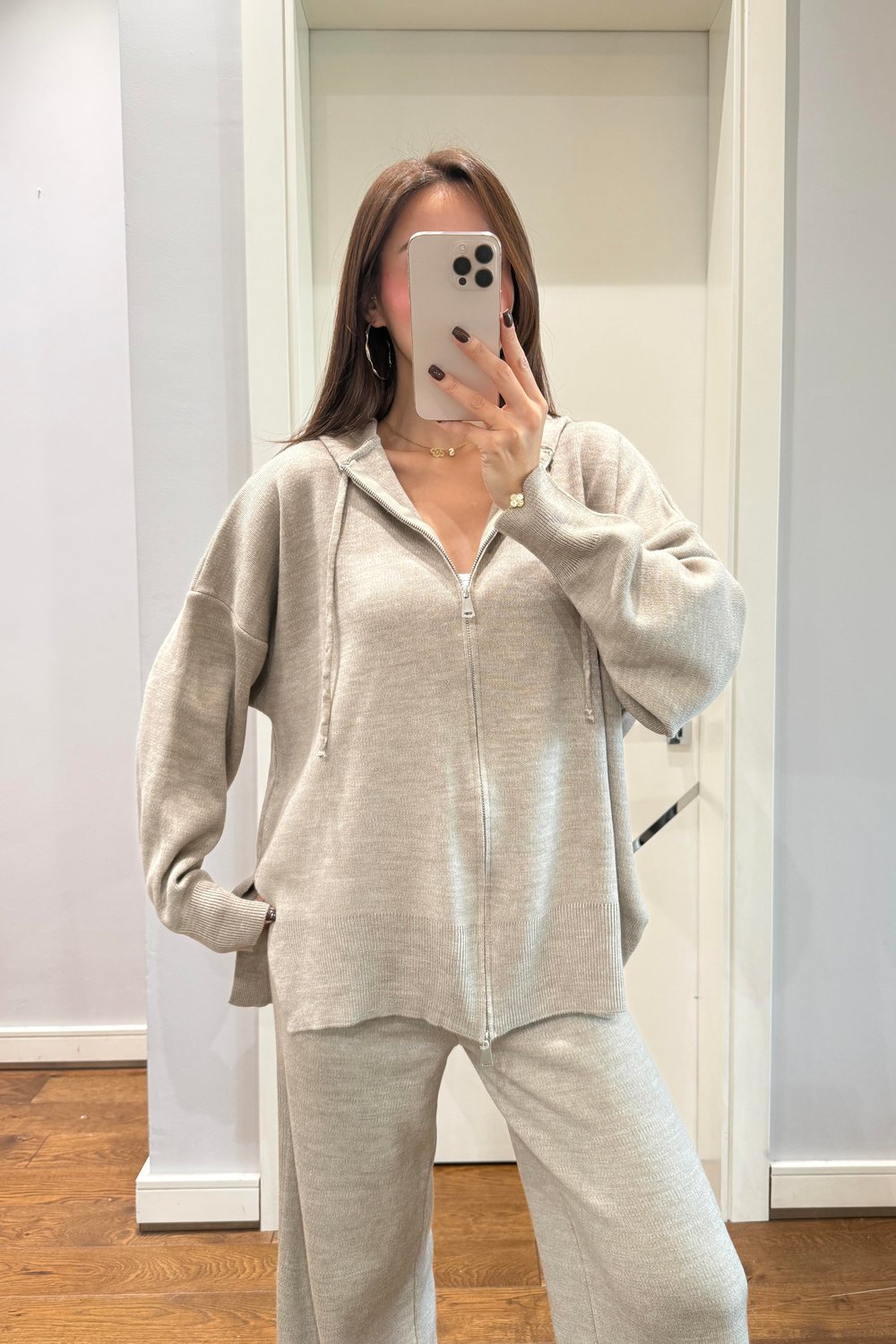 ÇİFT FERMUARLI TRİKO PANTOLON TAKIM