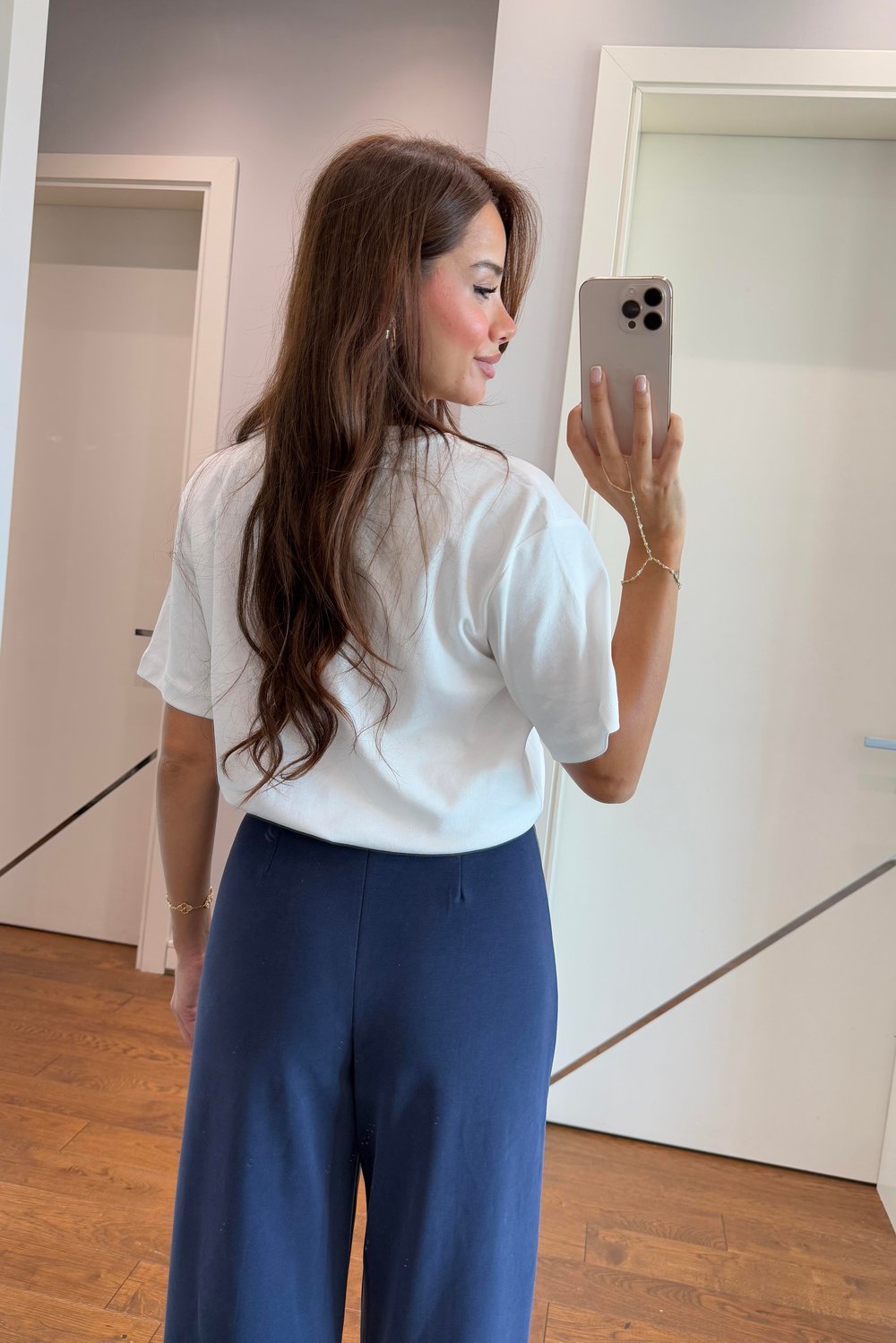 OYSHO PANTOLON-LACİVERT