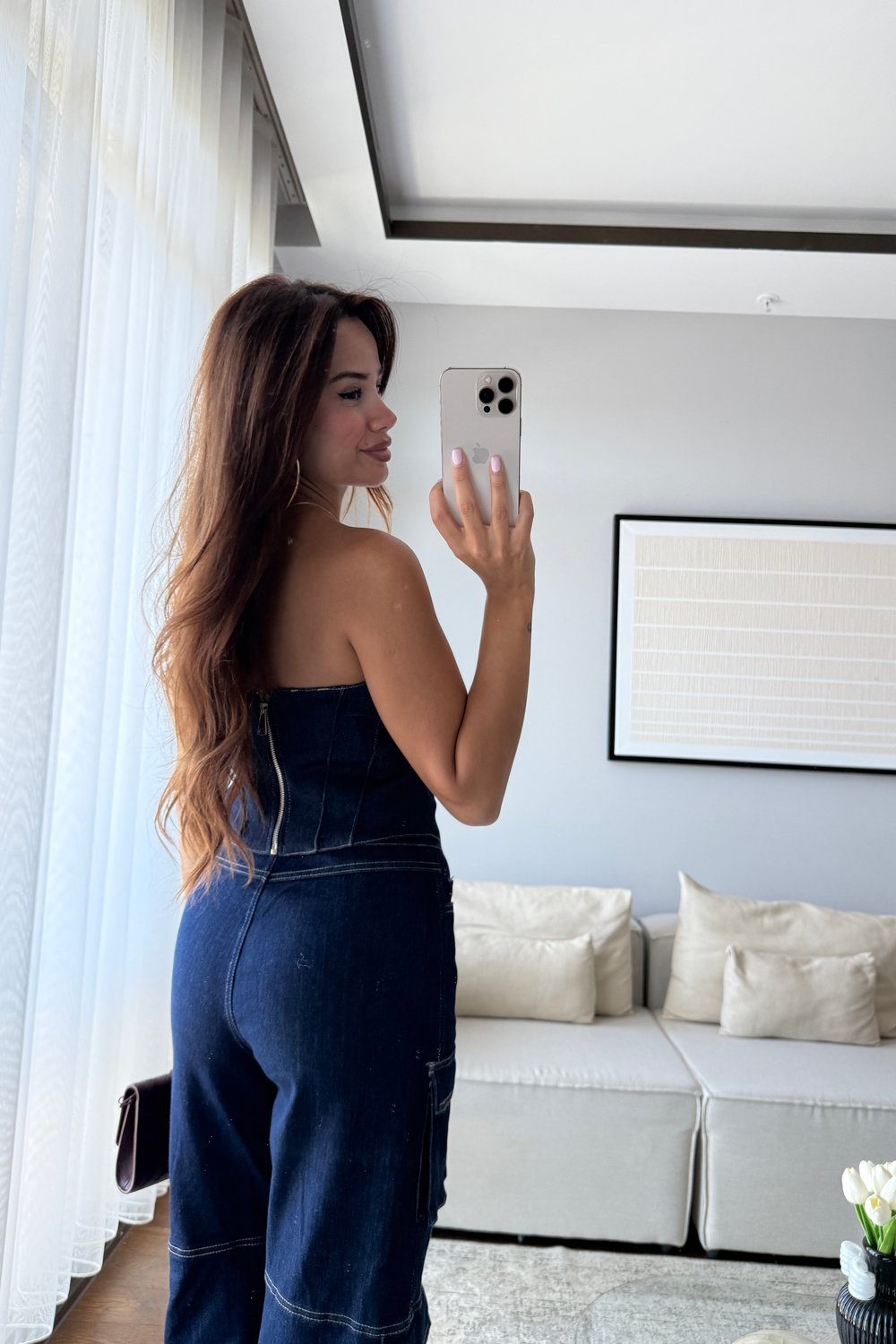 STRAPLEZ JEAN BÜSTİYER JEAN