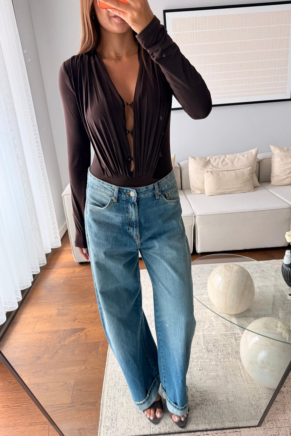 SYDNEY BODYSUİT-ACI KAHVE