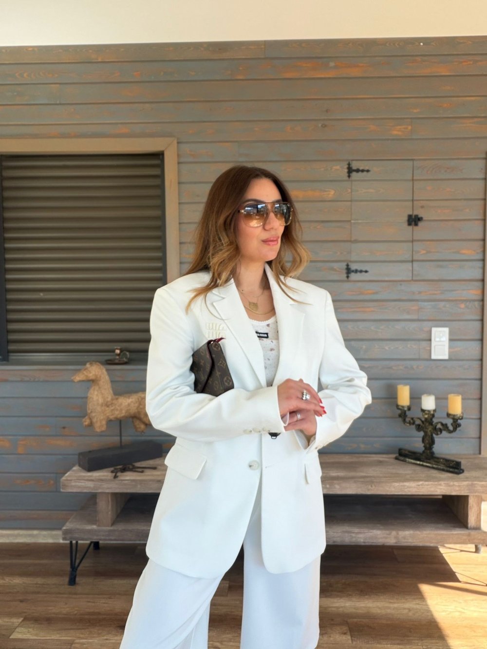 Aplikeli Nakışlı Oversize Ceket