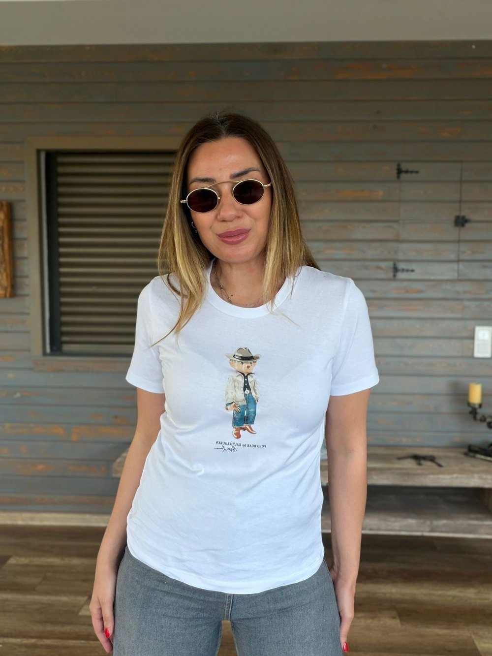 Göğüs Orta Baskı Logolu T-Shirt