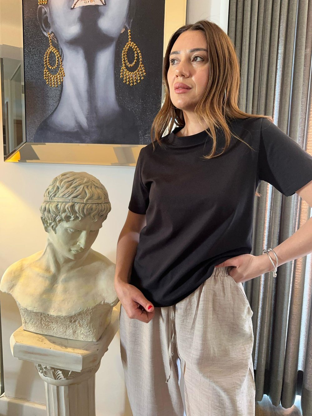 Kısa Kol Basic T-Shirt