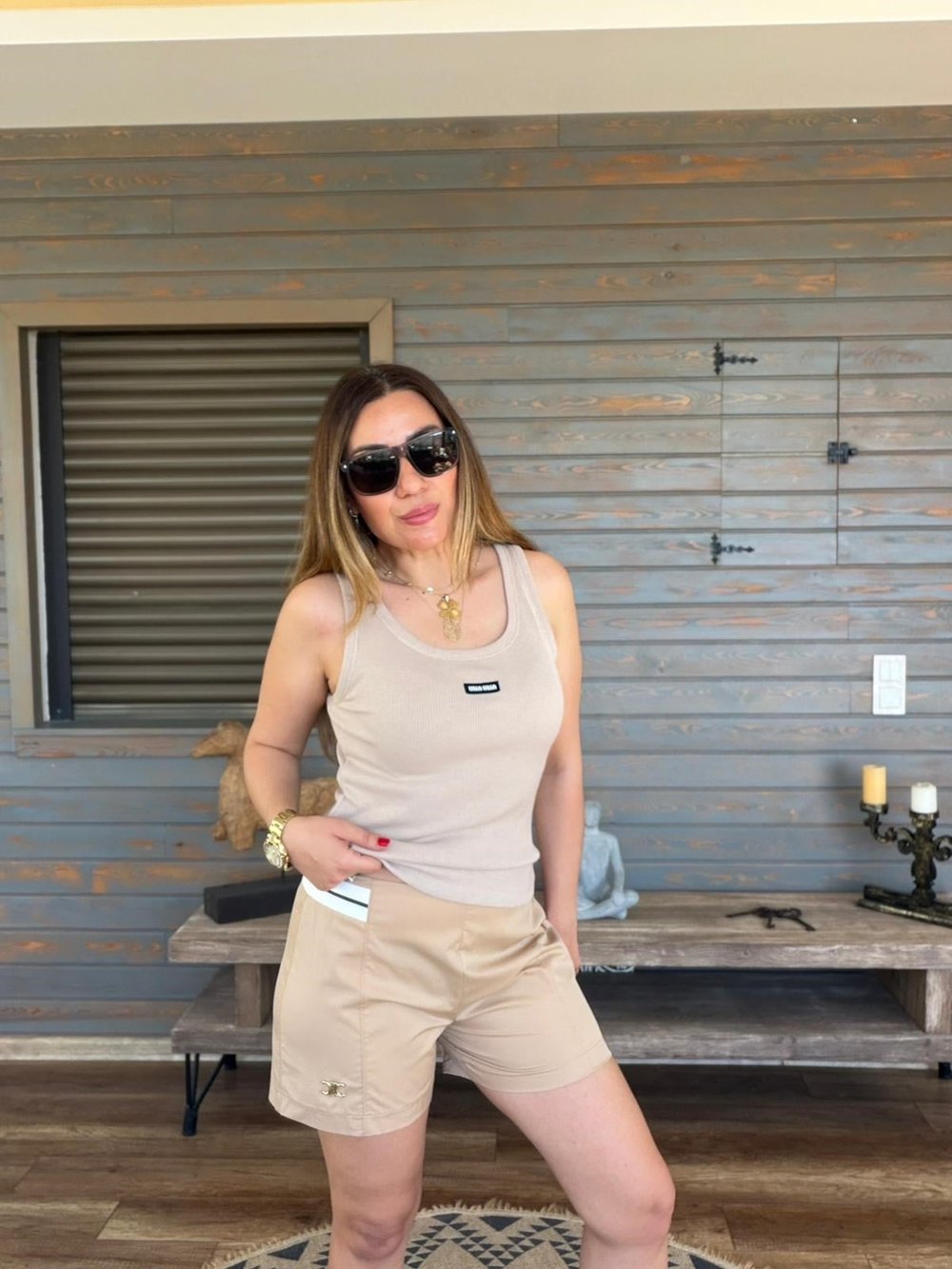 Ön Orta Triko Armalı Askılı Body