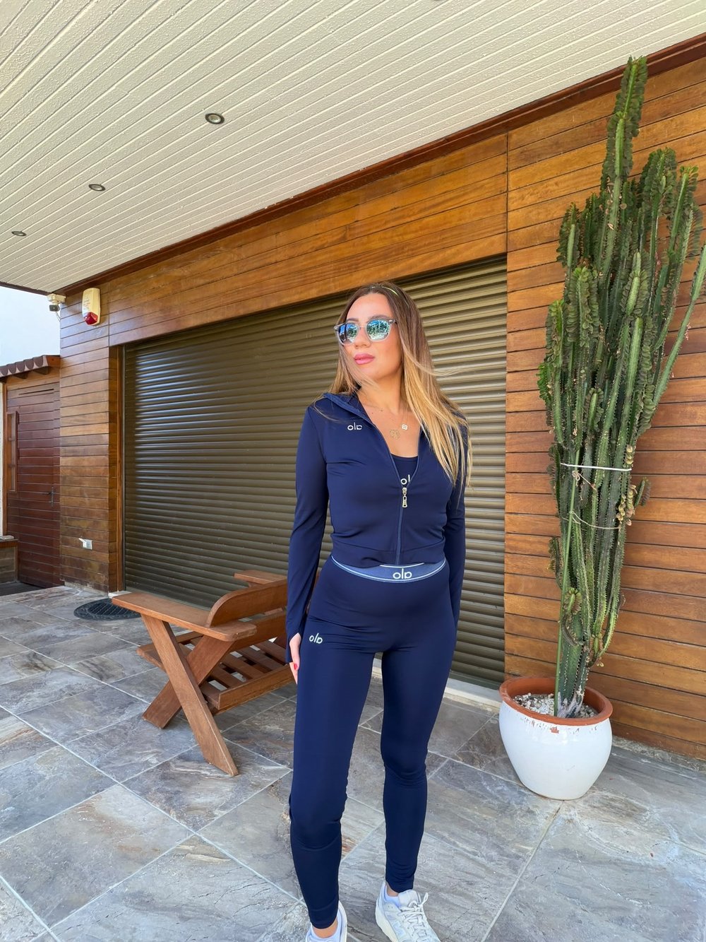 Slikon Logolu Tayt Crop Dalgıç Hırka Takım