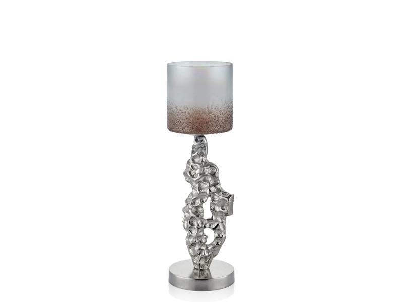 Racon Luster Küçük Sedefli Hurricane Mumluk 10*10*33