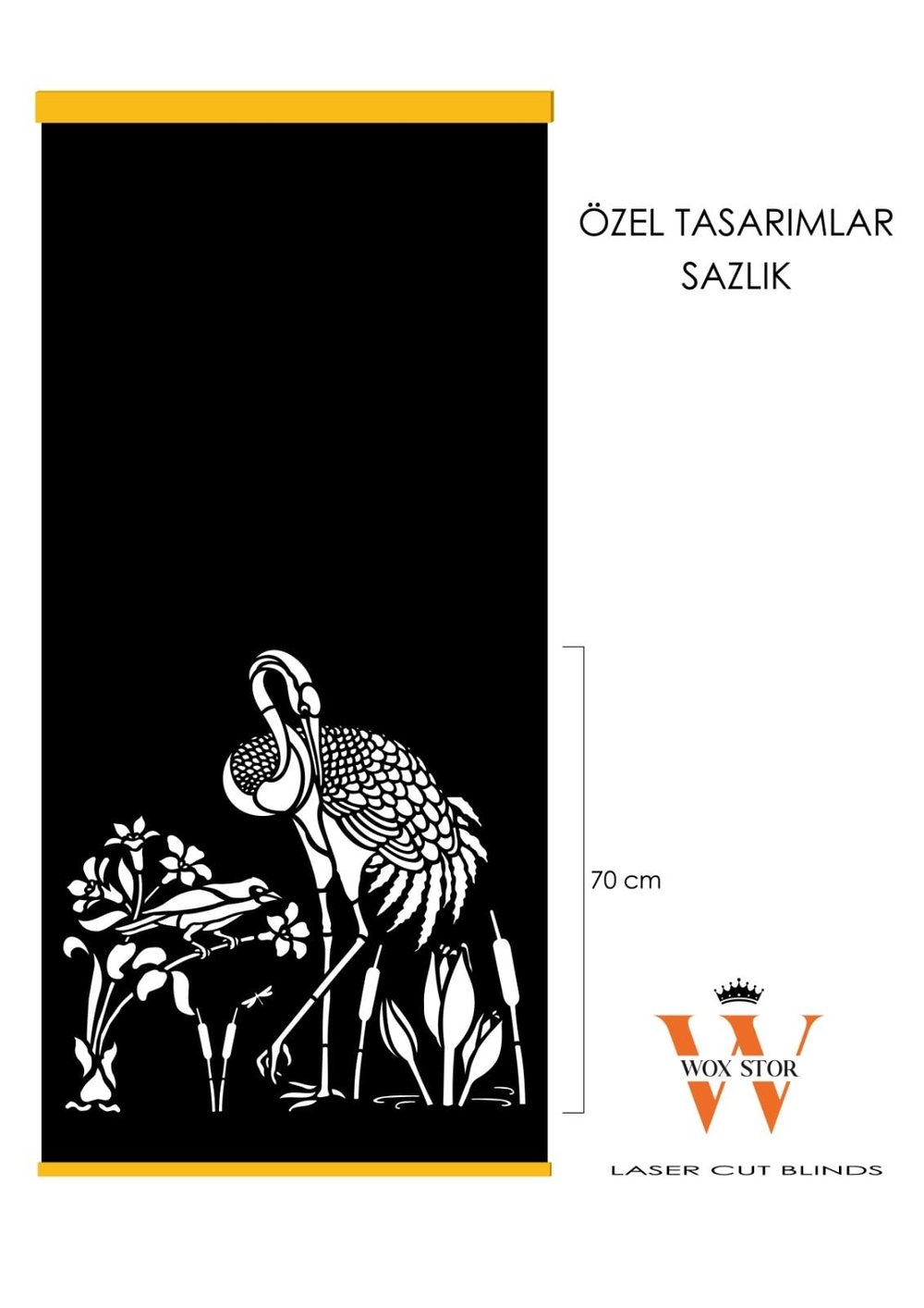 Lazer Kesim Özel Tasarım Sazlık