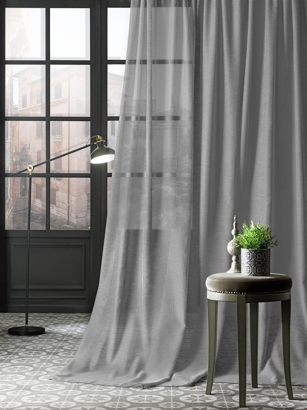 Moon Tulle Perdelik Kumaş