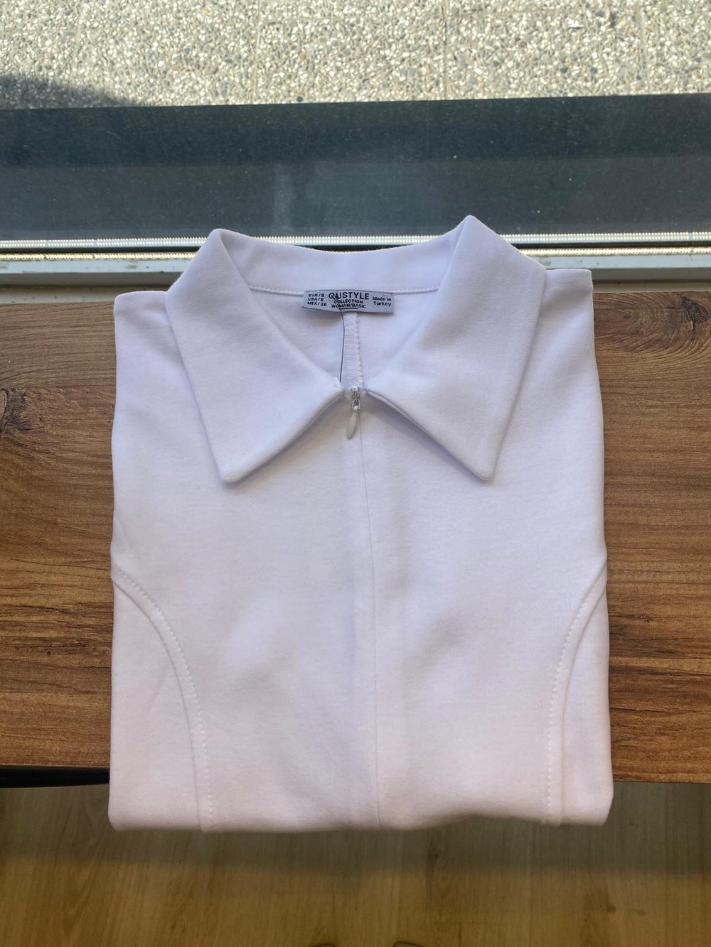 POLO YAKA BODY BEYAZ - 1156