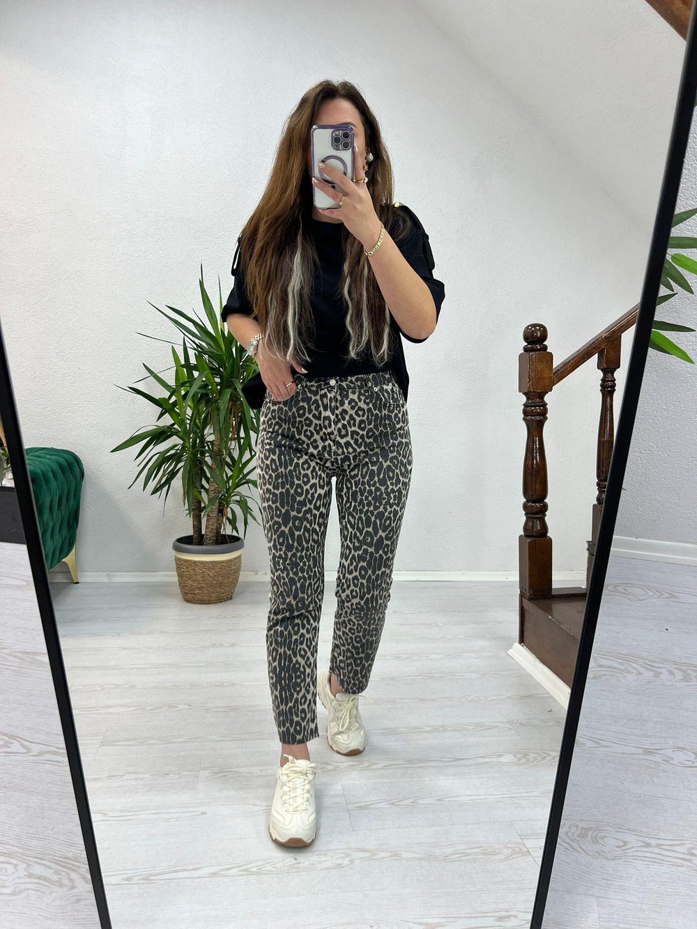 ZR LEOPAR PANTOLON - 1234