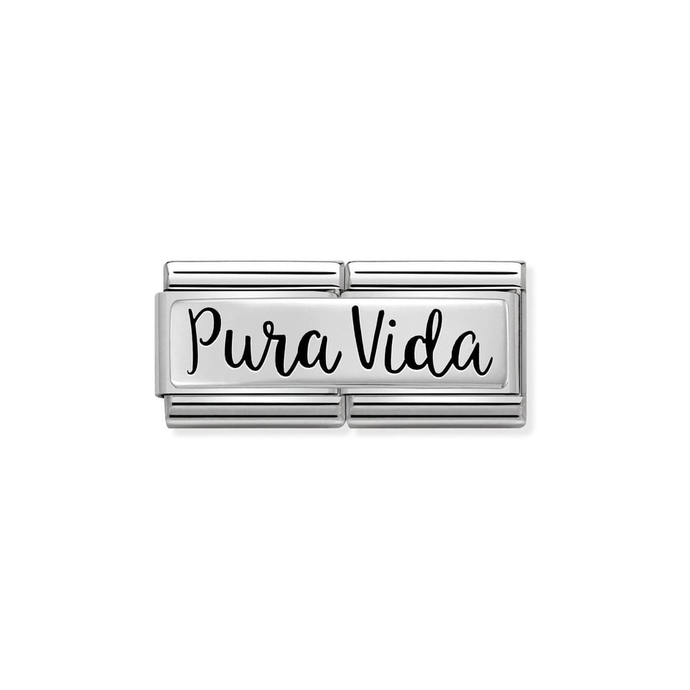 Composable Classic Çift Link Pura Vida 925 Ayar Gümüş