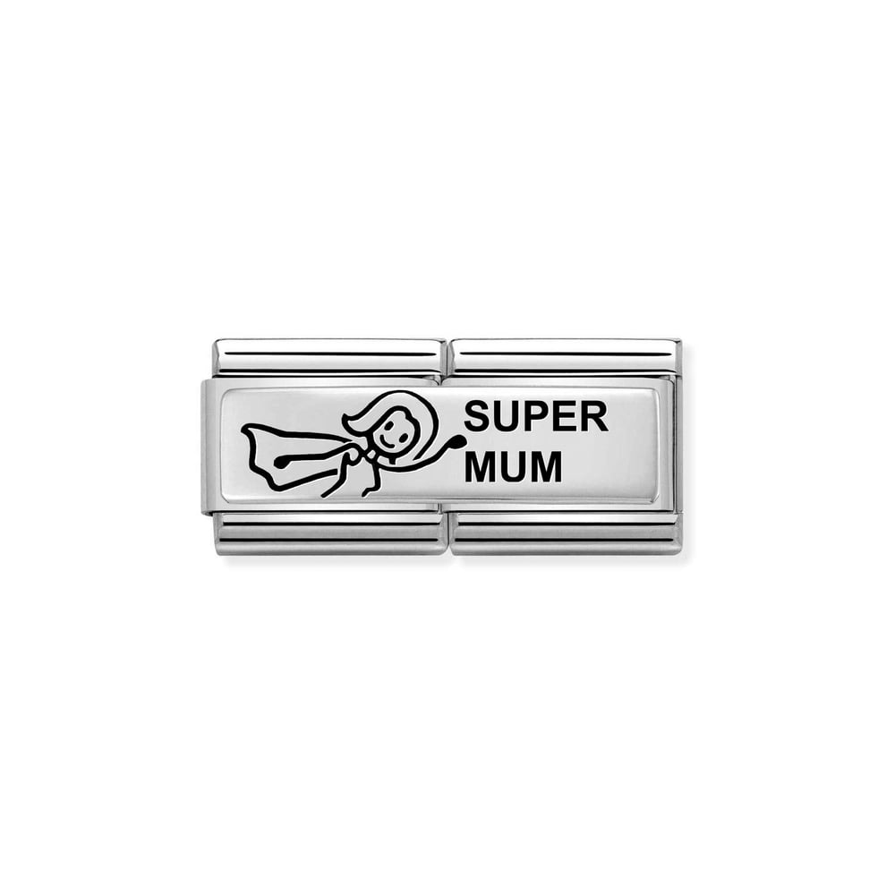 Composable Classic Çift Link Super Mum 925 Ayar Gümüş