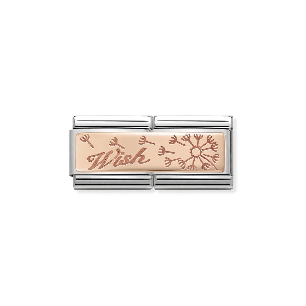 Composable Classic Çift Link Wish 9 Ayar Rose Gold