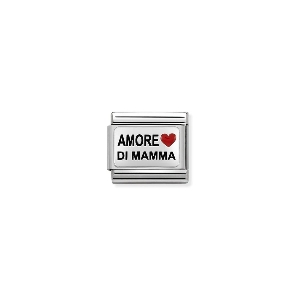 Composable Classic Link Amore Di Mamma 925 Ayar Gümüş