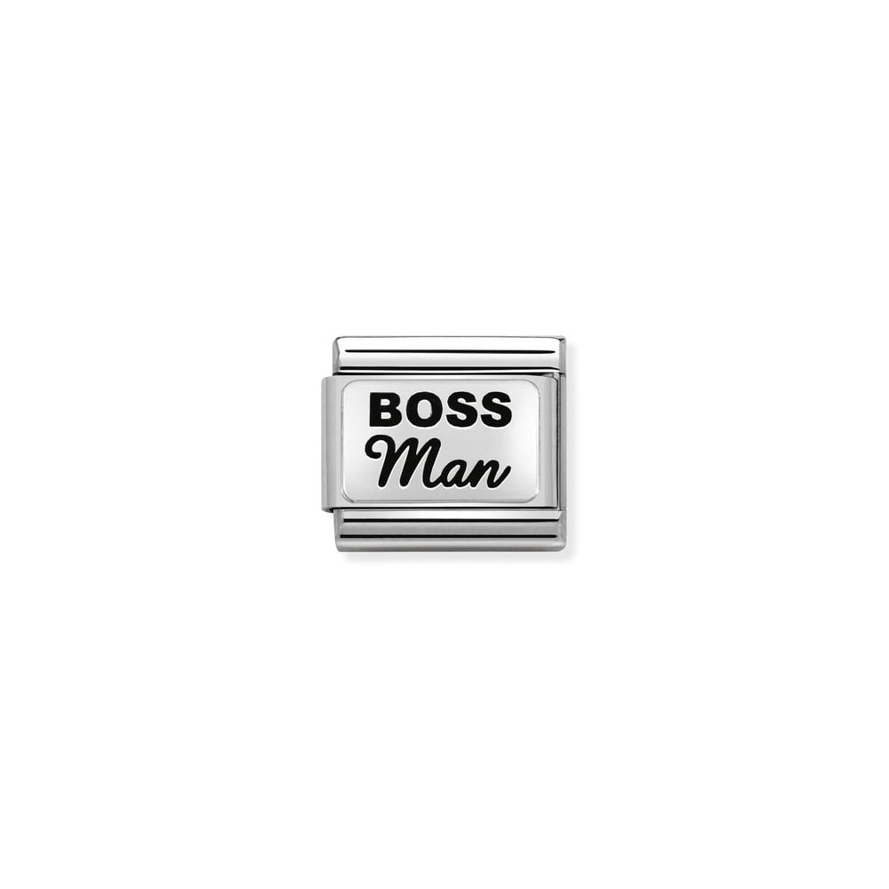 Composable Classic Link Boss Man 925 Ayar Gümüş