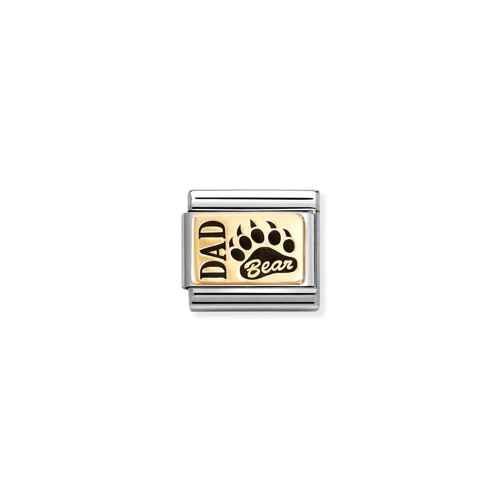Composable Classic Link Dad Bear 18 Ayar Altın